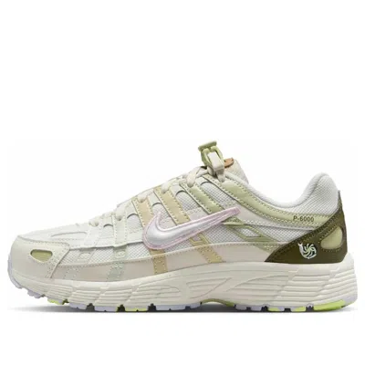 Nike (gs)  P-6000 'sail Olive Pink Foam' In Neutral