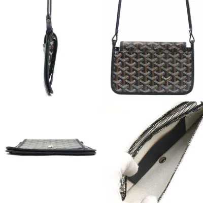 Pre-owned Goyard Black Coated Canvas Shoulder Bag ()