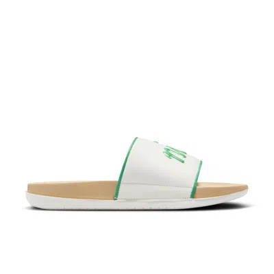 Nike (wmns)  Offcourt Slides 'sail Stadium Green' In Multi