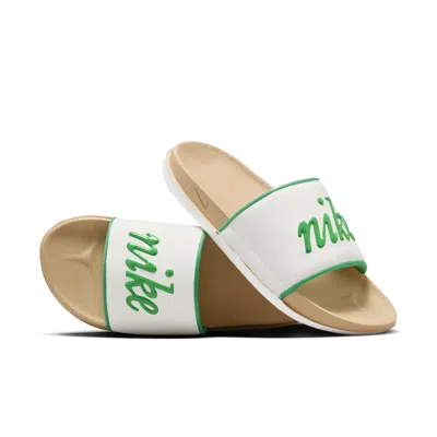 Nike (wmns)  Offcourt Slides 'sail Stadium Green' In Multi