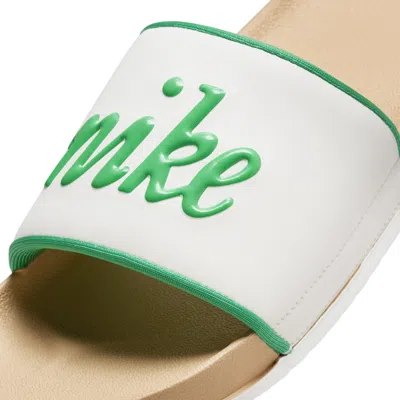 Nike (wmns)  Offcourt Slides 'sail Stadium Green' In Multi
