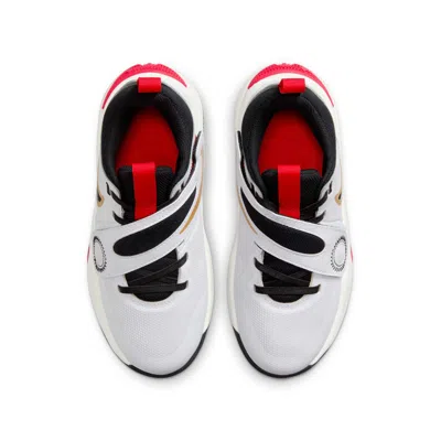 Nike (gs)  Team Hustle D11 'white Gold University Red'