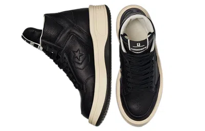 Converse Rick Owens X Turbowpn Mid 'black Cloud Cream' In Multi