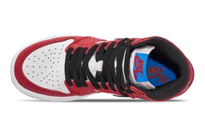 Air Jordan (gs)  1 Retro High 'spider-man Origin Story' In Red
