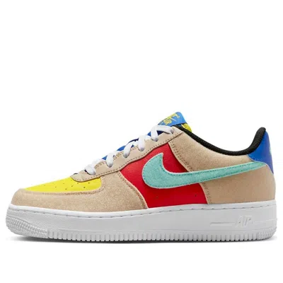 Nike (gs)  Air Force 1 Low 'multi-color Velcro'