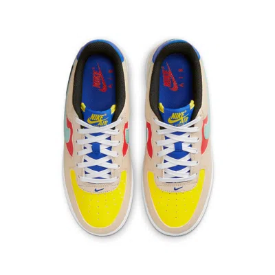 Nike (gs)  Air Force 1 Low 'multi-color Velcro'