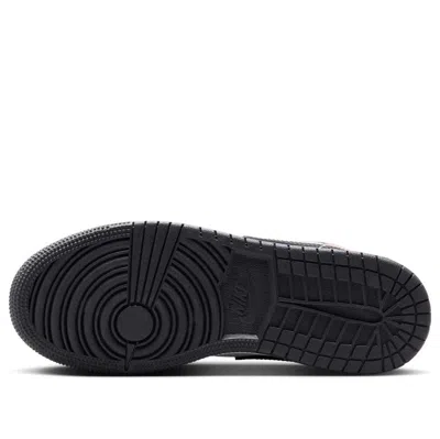 Air Jordan (gs)  1 Mid 'white Rust Pink'