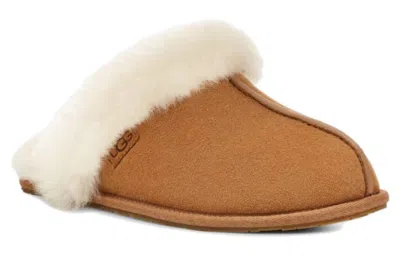 Ugg Scuffette Ii Slippers With Wool Lining Shoes In Brown