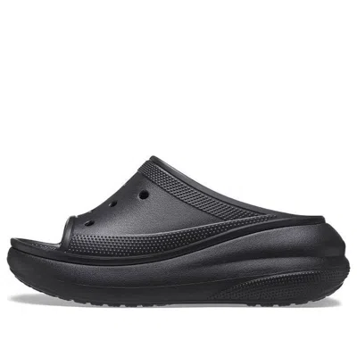 Crocs Crush Slides Black M10 In Black