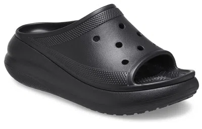 Crocs Crush Slides Black M10 In Black