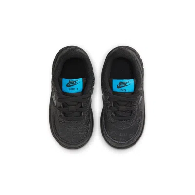 Nike (td)  X Space Jam Air Force 1 '07 'computer Chip' In Black