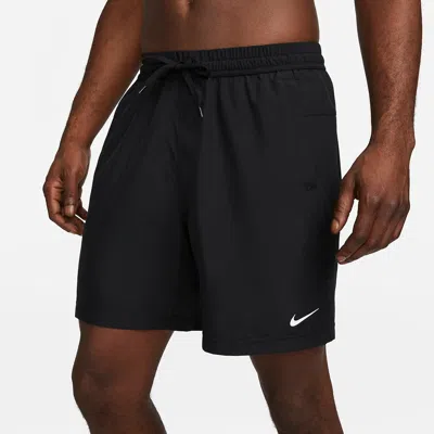 Nike Dri-fit 5" Unlined Short In Black, Men's At Urban Outfitters In Black