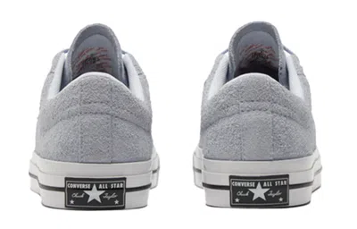 Converse Star Pattern Low Upper Board Shoes In Blue