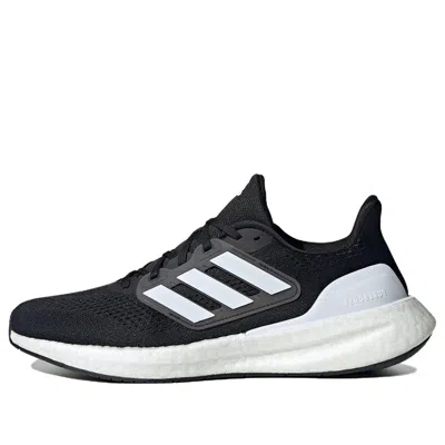 Adidas Originals Adidas Pureboost 23 Wide Running Shoes 'black White ...