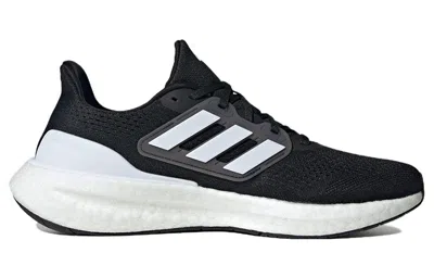 Adidas Originals Adidas Pureboost 23 Wide Running Shoes 'black White ...