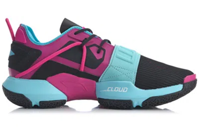 Li-ning Wowtr Courtside 'black Rose Red Blue'