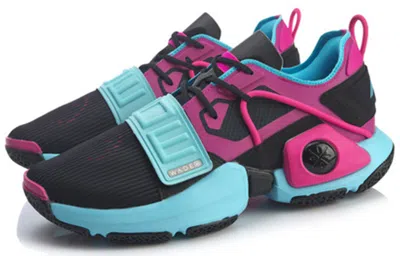 Li-ning Wowtr Courtside 'black Rose Red Blue'