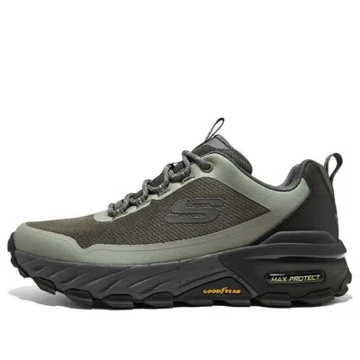 Skechers Max Protect-liberated 'olive Green' In Gray