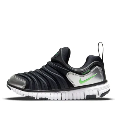 Nike (ps)  Dynamo Free 'black Dark Ash Metallic Chrome' In Multi