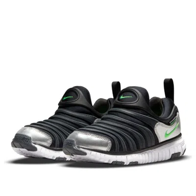 Nike (ps)  Dynamo Free 'black Dark Ash Metallic Chrome' In Multi