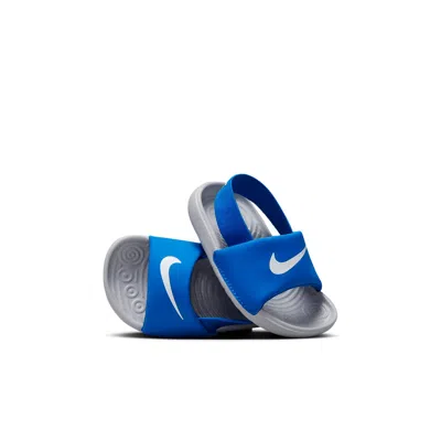 Nike (td)  Kawa Slide 'hyper Cobalt Grey' In Blue