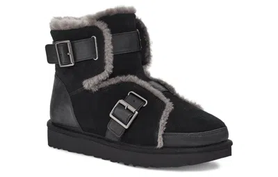 Ugg (wmns)  Dune Mini Buckle Boot Fleece Lined Black