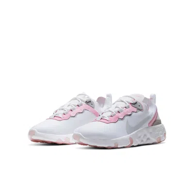 Nike (gs)  Renew Element 55 'white Pink'