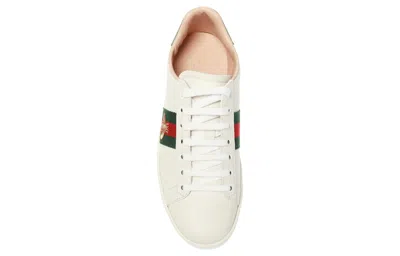 Gucci (wmns)  Ace Embroidered Platform 'white' In White