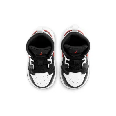 Air Jordan (td)  1 Mid 'chile Red' In Black