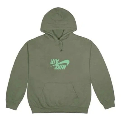 Travis Scott X Jordan Crossover Alphabet Printing Autumn Hoodie 'green'