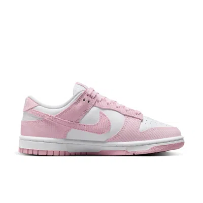 Nike Dunk Low Patent Sneakers In Pink