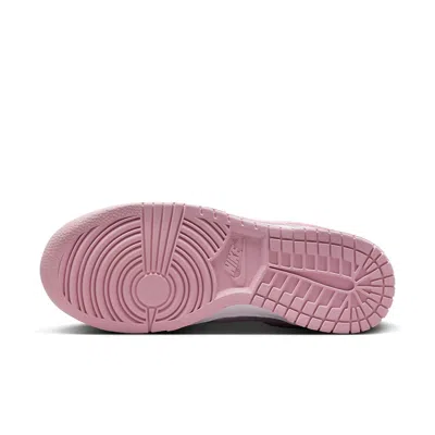 Nike Dunk Low Patent Sneakers In Pink