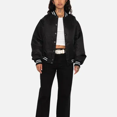 Stussy Sequins Satin Jacket 'black'