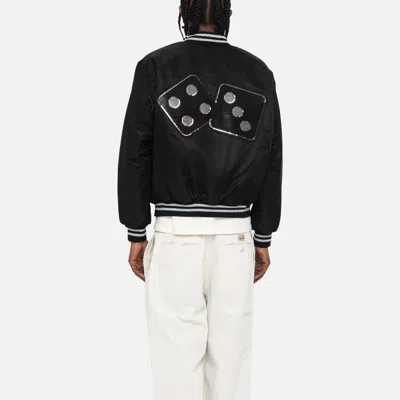 Stussy Sequins Satin Jacket 'black'