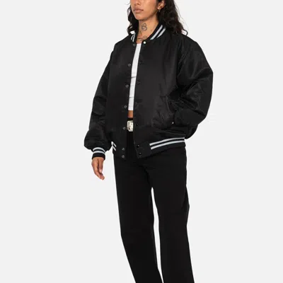 Stussy Sequins Satin Jacket 'black'