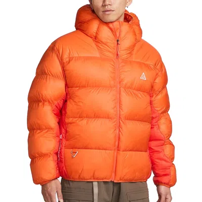 Nike Lunar Puffer Jacket In Orange