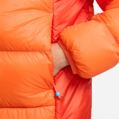 Nike Lunar Puffer Jacket In Orange