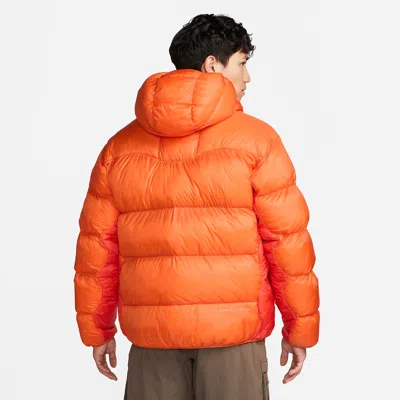 Nike Lunar Puffer Jacket In Orange