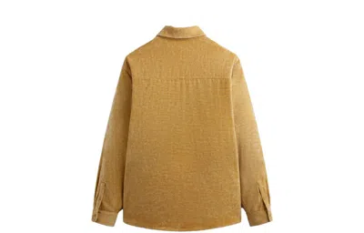 Kith Chenille Apollo Shirt 'sharp' In Brown