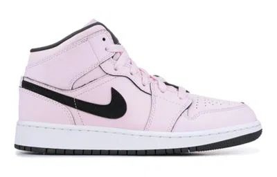 Air Jordan (gs)  1 Mid 'pink Foam'