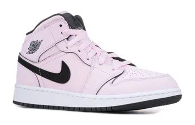 Air Jordan (gs)  1 Mid 'pink Foam'