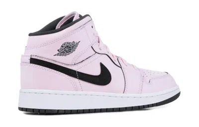 Air Jordan (gs)  1 Mid 'pink Foam'