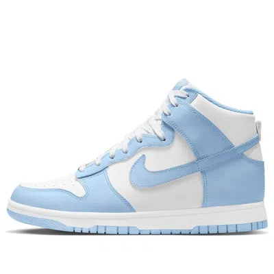 Nike Dunk High Sneaker In White