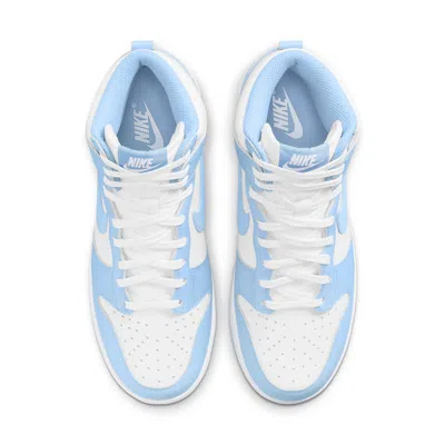 Nike Dunk High Sneaker In White