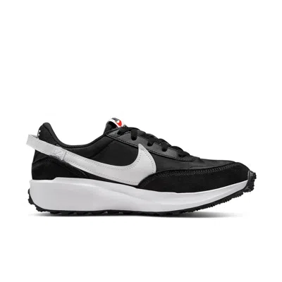 Nike Waffle Debut Womens Sneakers In Black