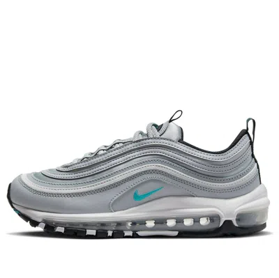 Nike W Air Max 97 Se Women's Low Shoe Wolf Grey/teal Nebula/white/black In Gray