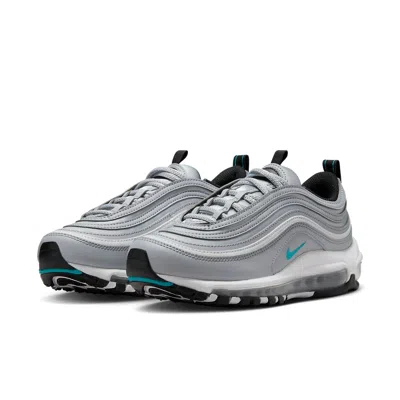 Nike W Air Max 97 Se Women's Low Shoe Wolf Grey/teal Nebula/white/black In Gray