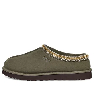 Ugg Tasman Slipper 'burnt Olive' In Green