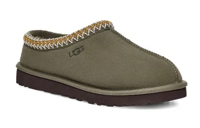 Ugg Tasman Slipper 'burnt Olive' In Green