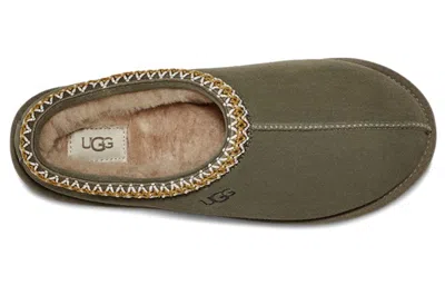 Ugg Tasman Slipper 'burnt Olive' In Green